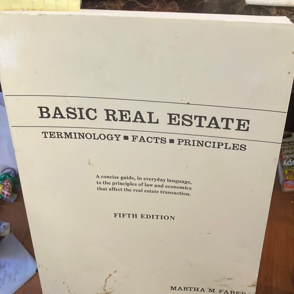 Basic real estate terminology book